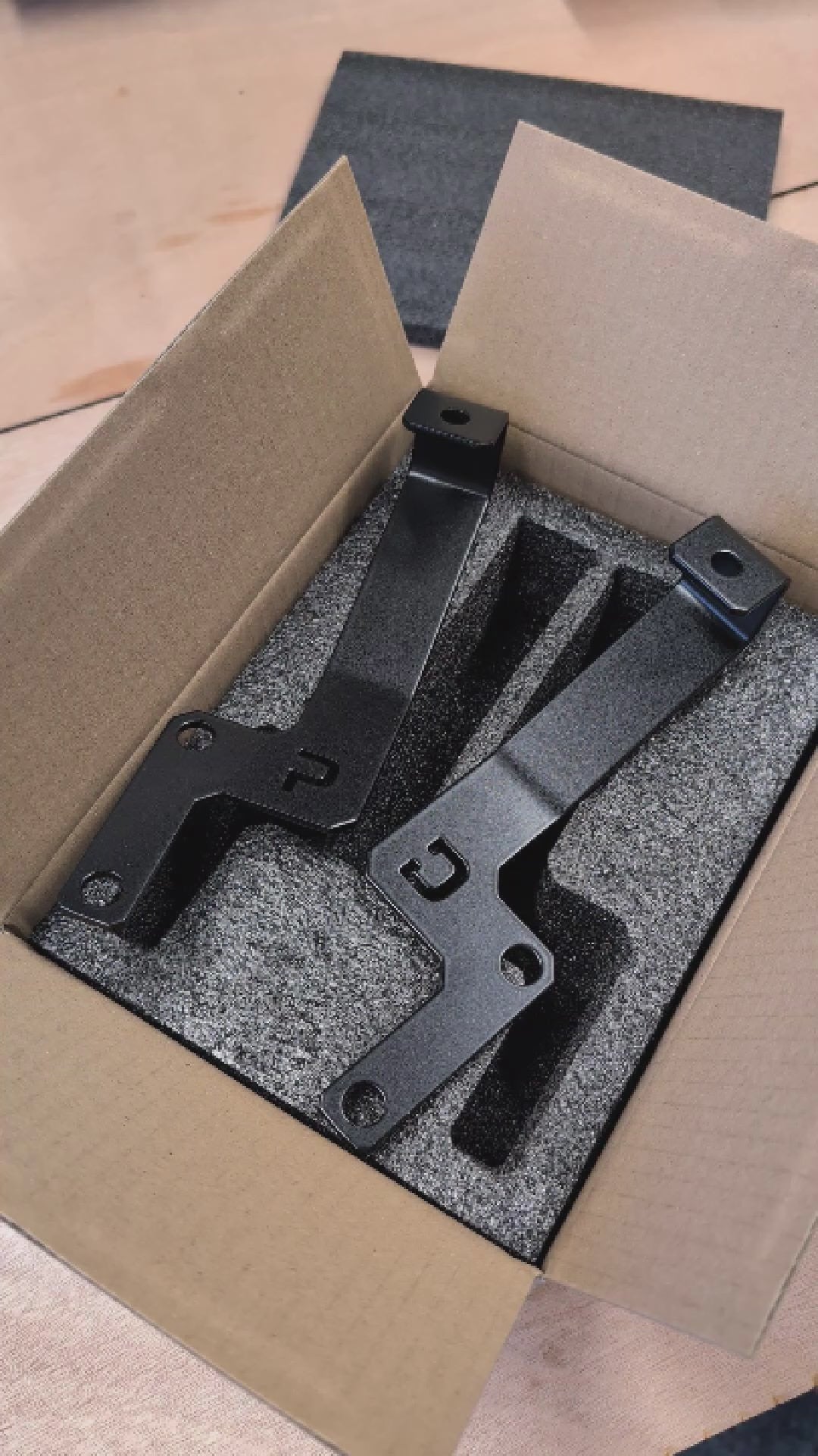 2024+ Toyota Tacoma Ditch Light Mounting Brackets