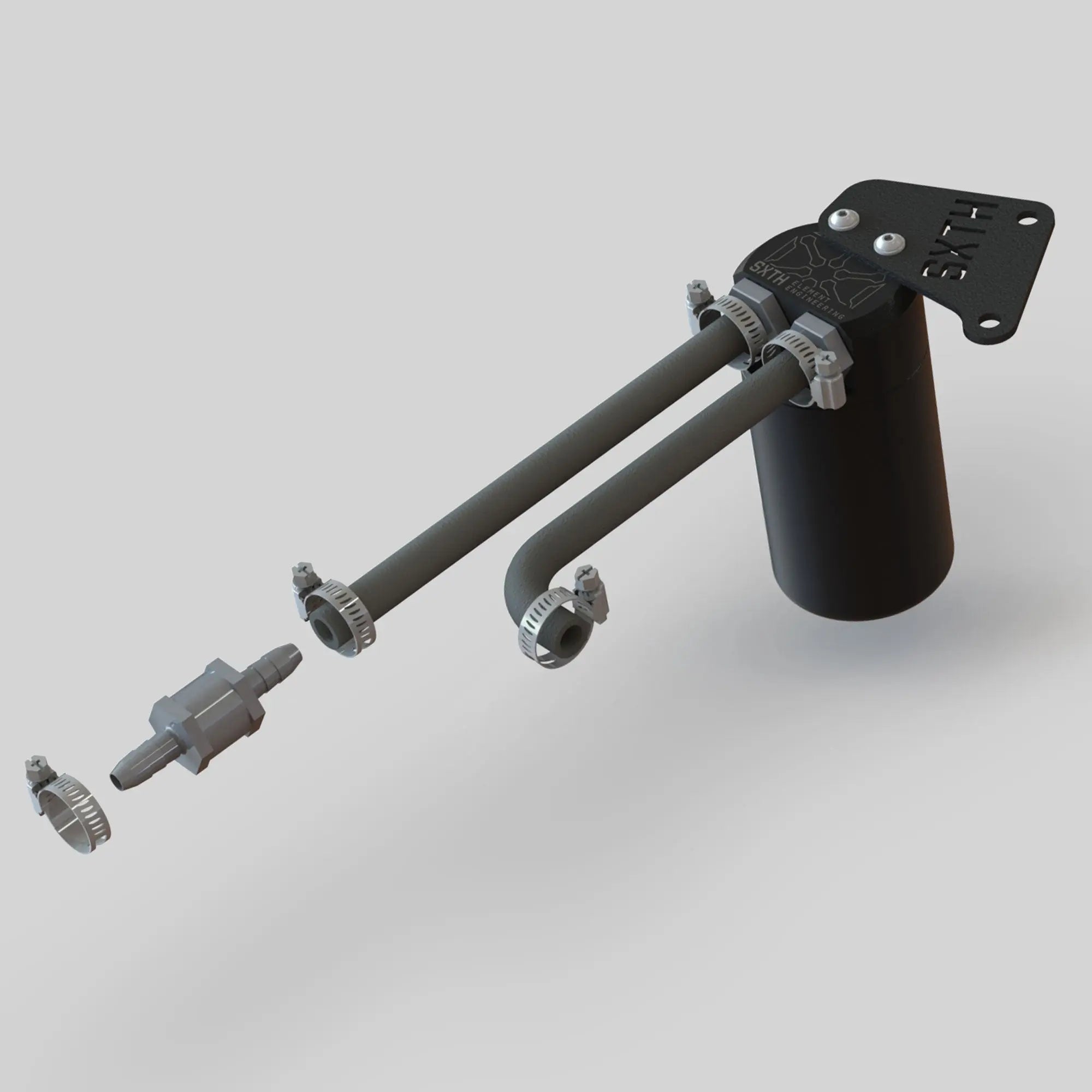 2nd Gen VT Single Catch Can Installation Kit (Oil Catch Can NOT Included) SXTH Element