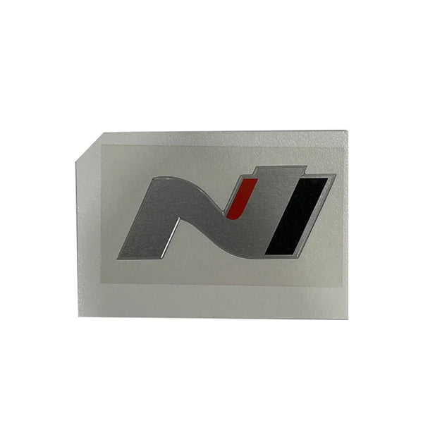Elantra N Rear Flat-style N Logo