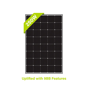 Newpowa - 250W Monocrystalline Solar Panel 12V