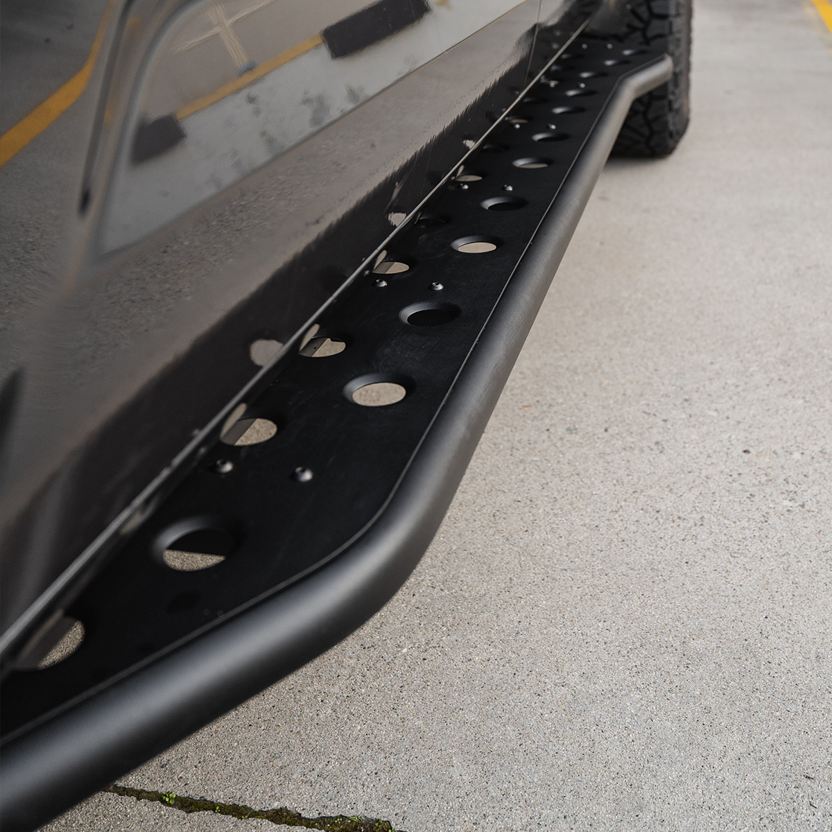 Cali Raised LED Rock Sliders For 2022+ Toyota Tundra