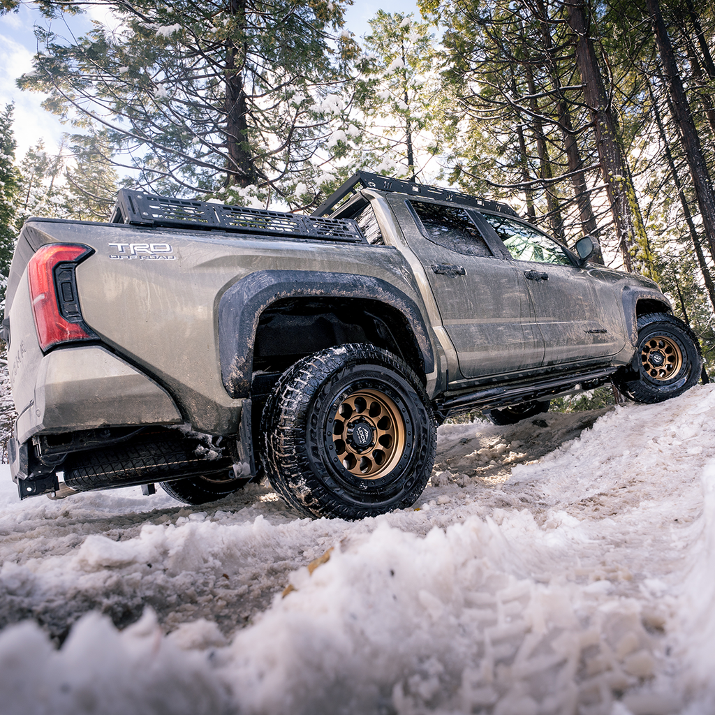 Cali Raised LED Step Edition Rock Sliders For 2024+ Toyota Tacoma