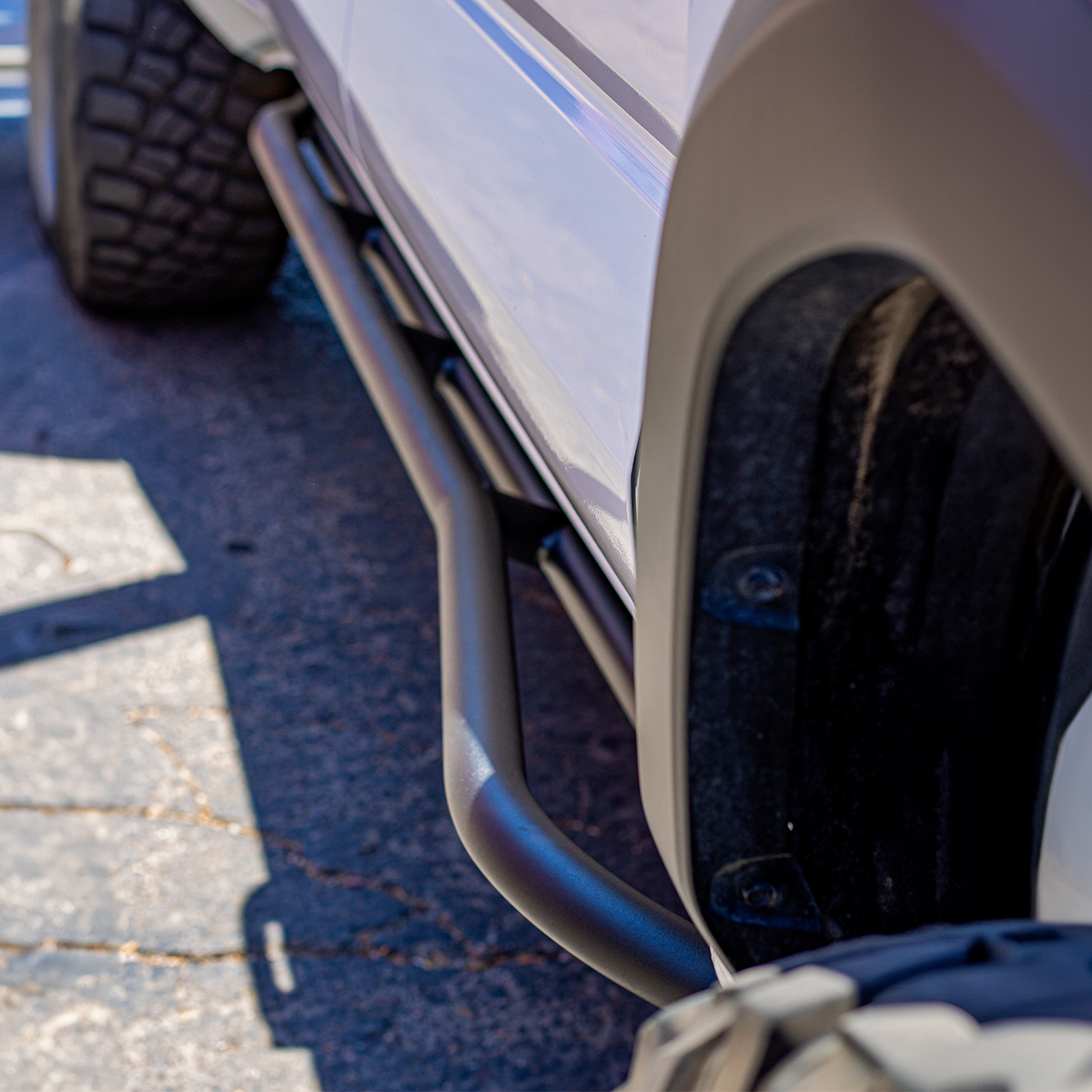 Cali Raised LED Trail Edition Rock Sliders For 2024+ Toyota Tacoma