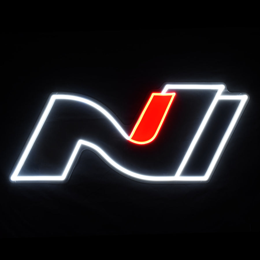 "N" Dimmable LED Sign