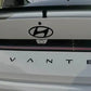 Elantra N Genuine Front & Rear Black H Logo Hyundai MOBIS