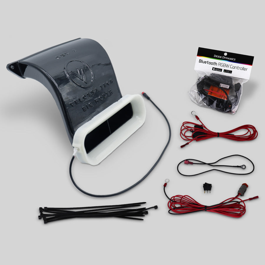 Velossa Tech Big Mouth "Lit Kit" Ram Air Intake for Elantra N