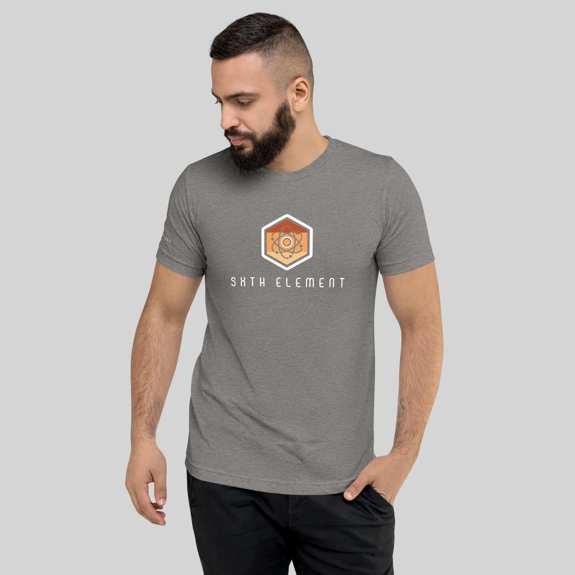 Men's Short Sleeve Atom Logo T-shirt SXTH Element