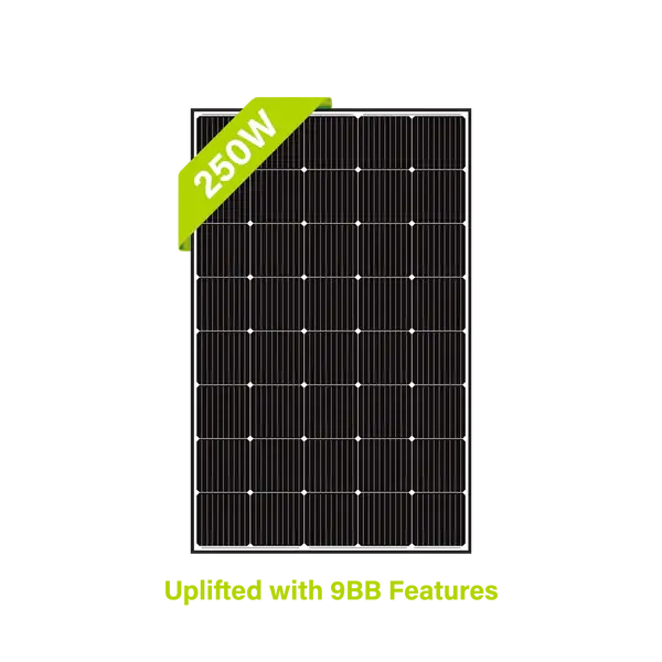 Newpowa - 250W Monocrystalline Solar Panel 12V Unaka Gear Co.