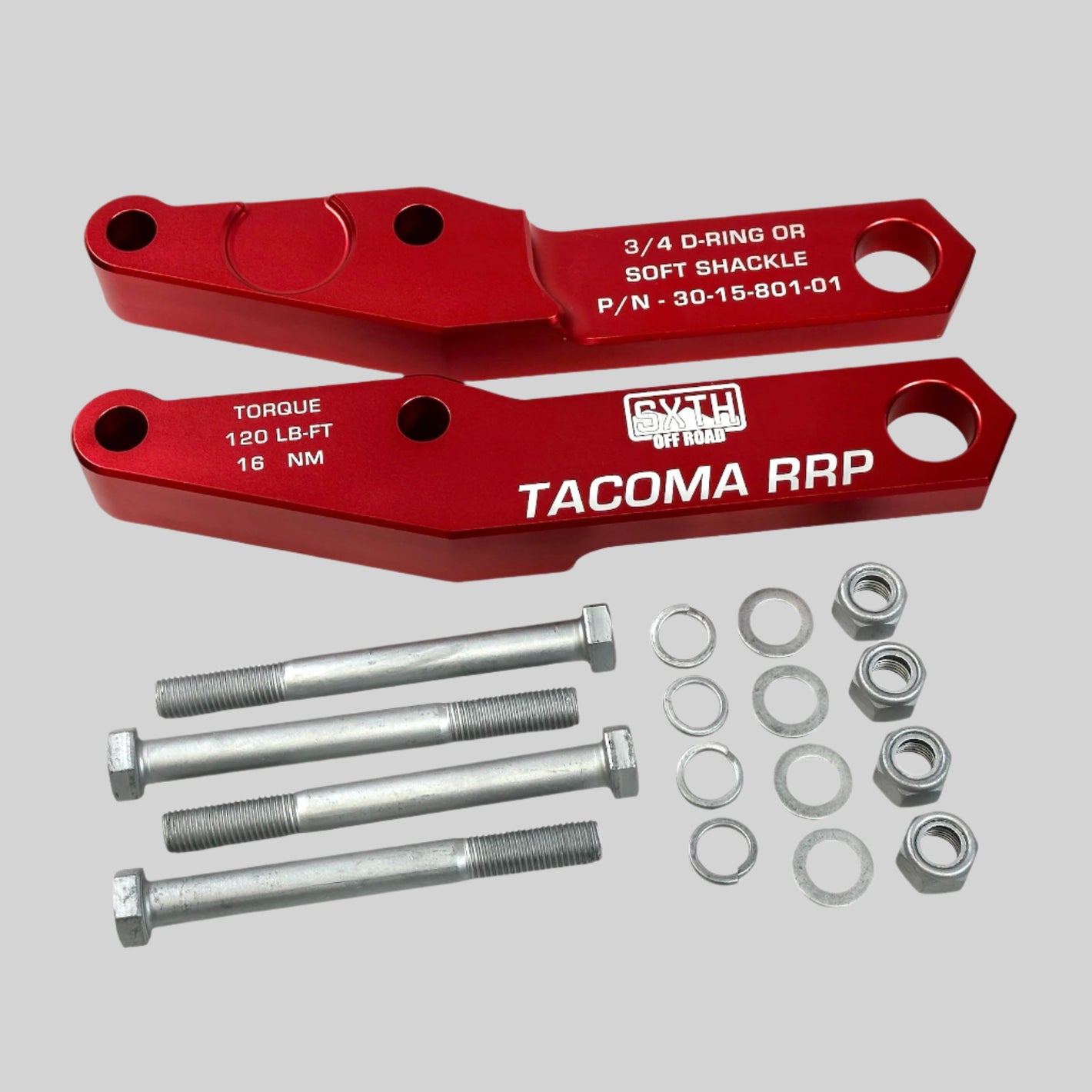 Toyota Tacoma Rear Recovery Points