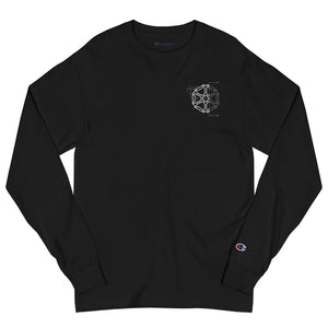 SXTH Engineer Drawing Men's Champion Long Sleeve Shirt SXTH Element