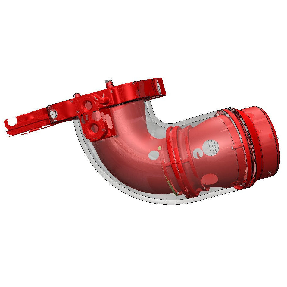 Preorder - 2024+ Toyota Tacoma, 4Runner & Land Cruiser Throttle Body Inlet