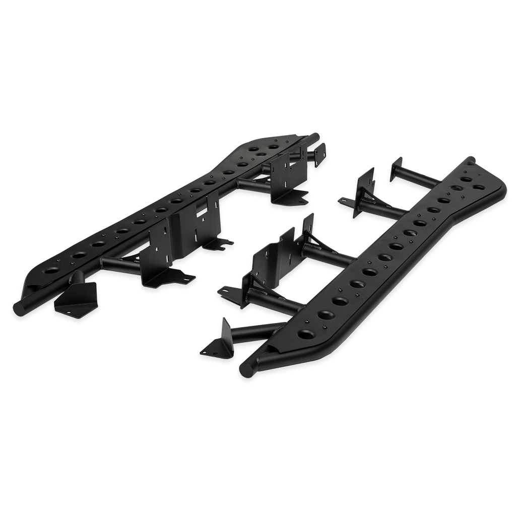 Cali Raised LED Step Edition Rock Sliders For 2025+ Toyota 4Runner