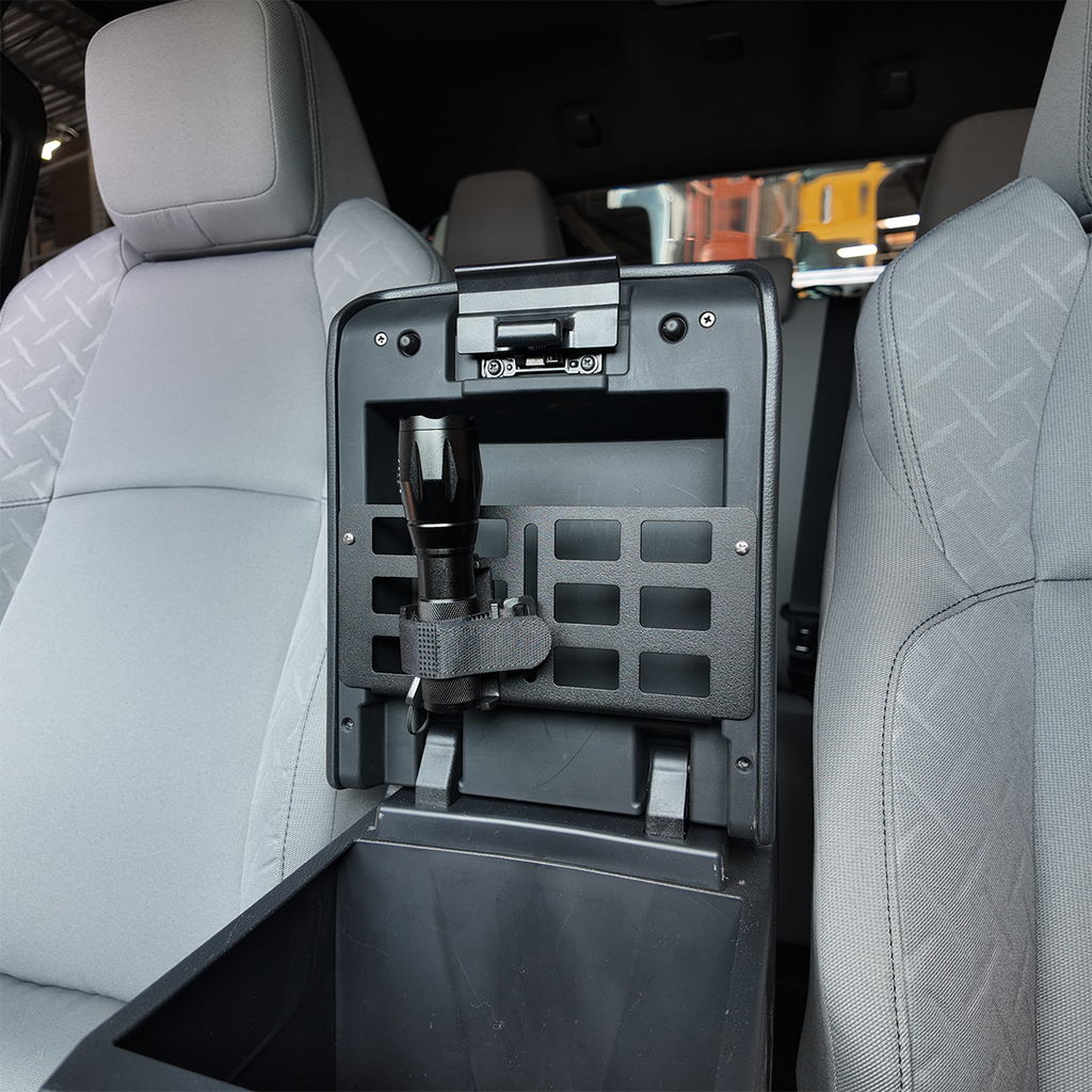 Cali Raised LED Interior Center Console MOLLE Panel For 2024+ Toyota Tacoma