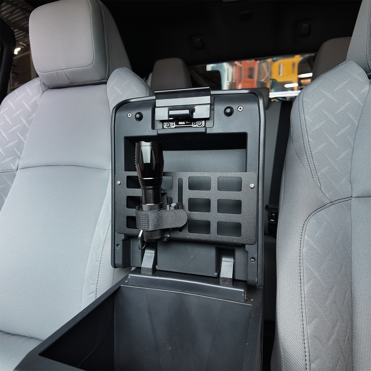 Cali Raised LED Interior Center Console MOLLE Panel For 2024+ Toyota Tacoma