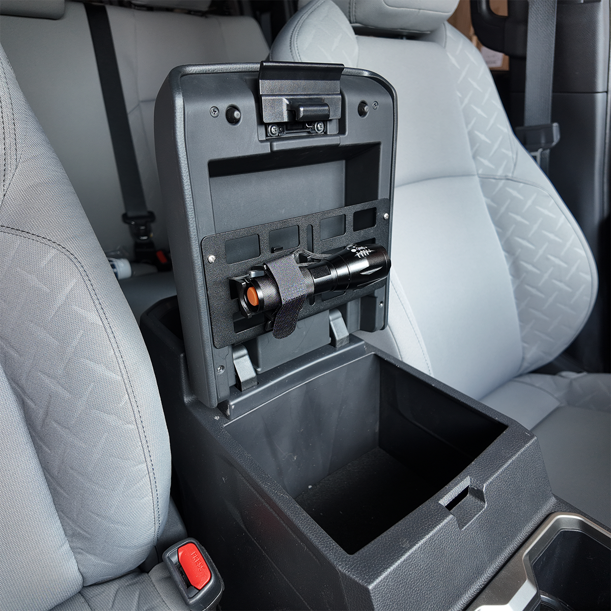 Cali Raised LED Interior Center Console MOLLE Panel For 2024+ Toyota Tacoma