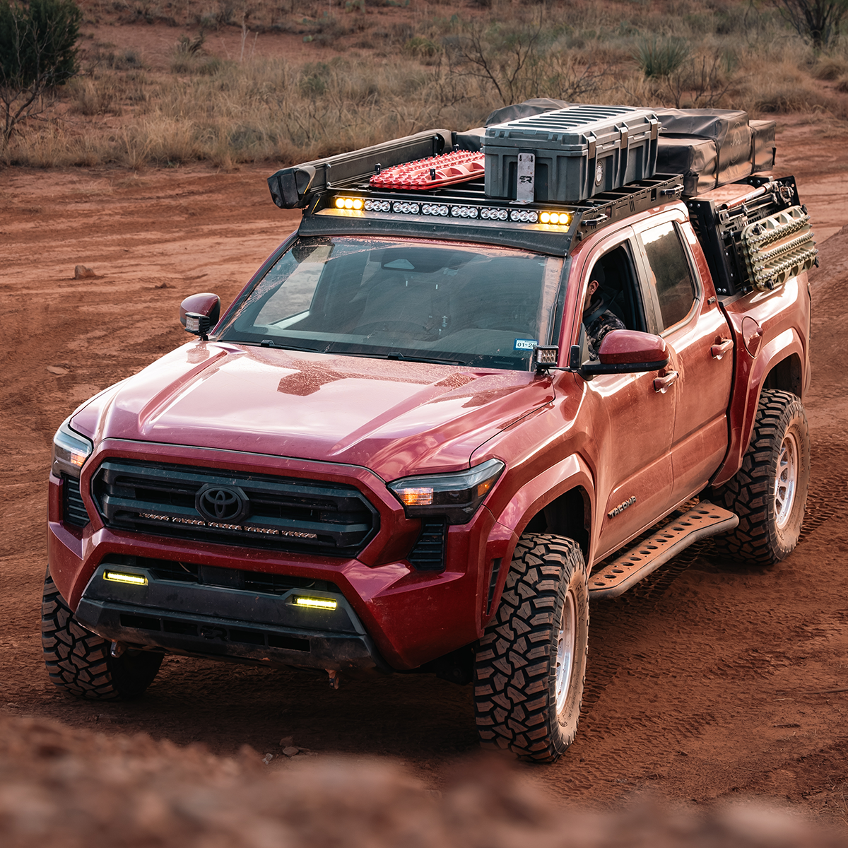 Cali Raised LED Premium Roof Rack For 2024+ Toyota Tacoma