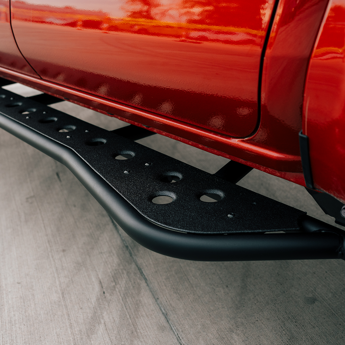 Cali Raised LED Step Edition Rock Sliders For 2024+ Toyota Tacoma