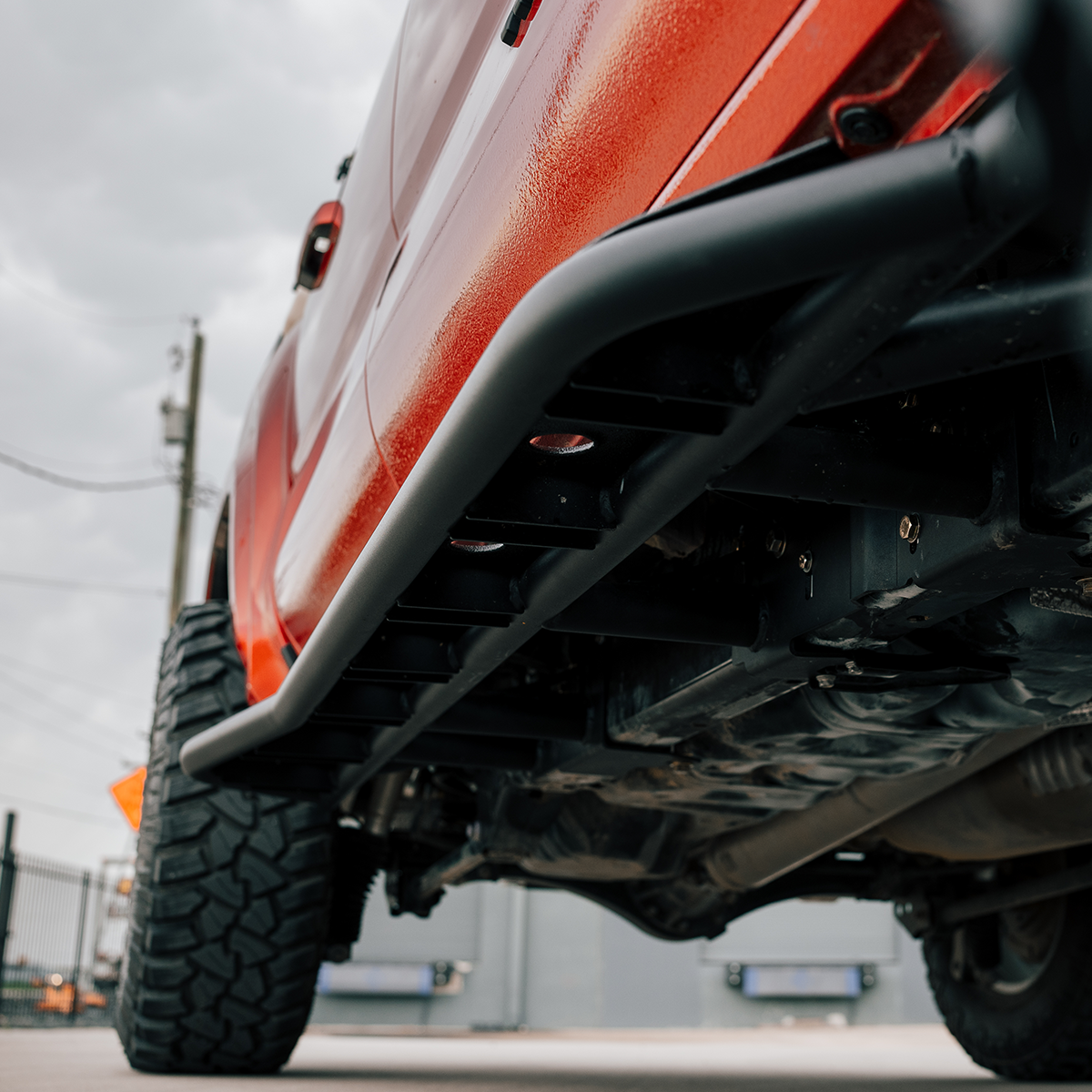 Cali Raised LED Step Edition Rock Sliders For 2024+ Toyota Tacoma