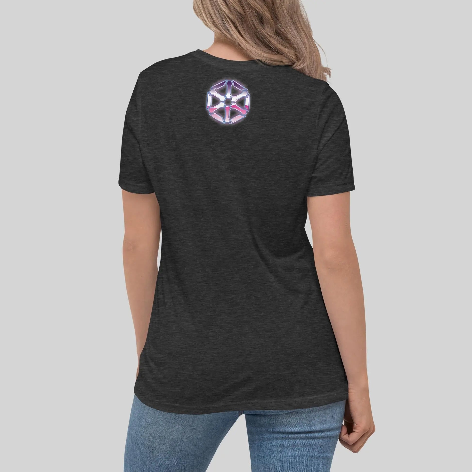 Women's Relaxed 80's Theme T-Shirt SXTH Element