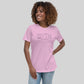 Women's Relaxed Dark Print Diagram T-Shirt SXTH Element