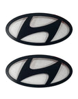 Elantra N Genuine Front & Rear Black H Logo