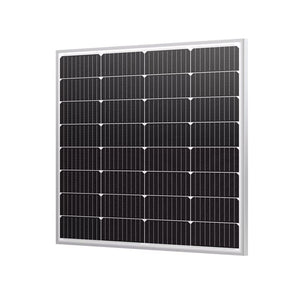 Newpowa - 100W Compact Monocrystalline Solar Panel 12V