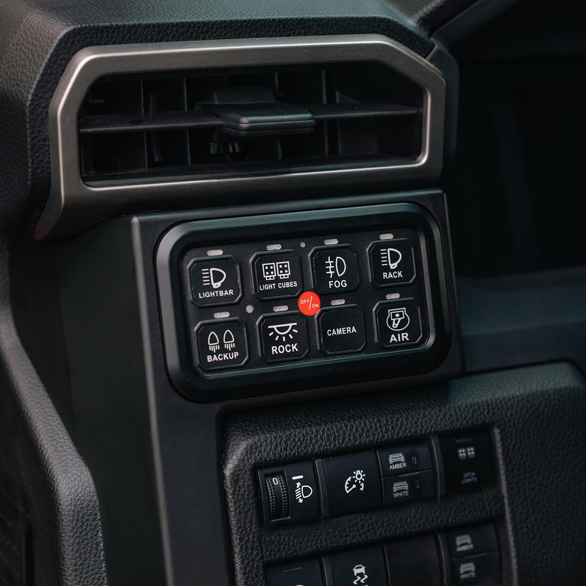 Cali Raised LED OEM Style Switch Panel For 2025+ Toyota 4Runner