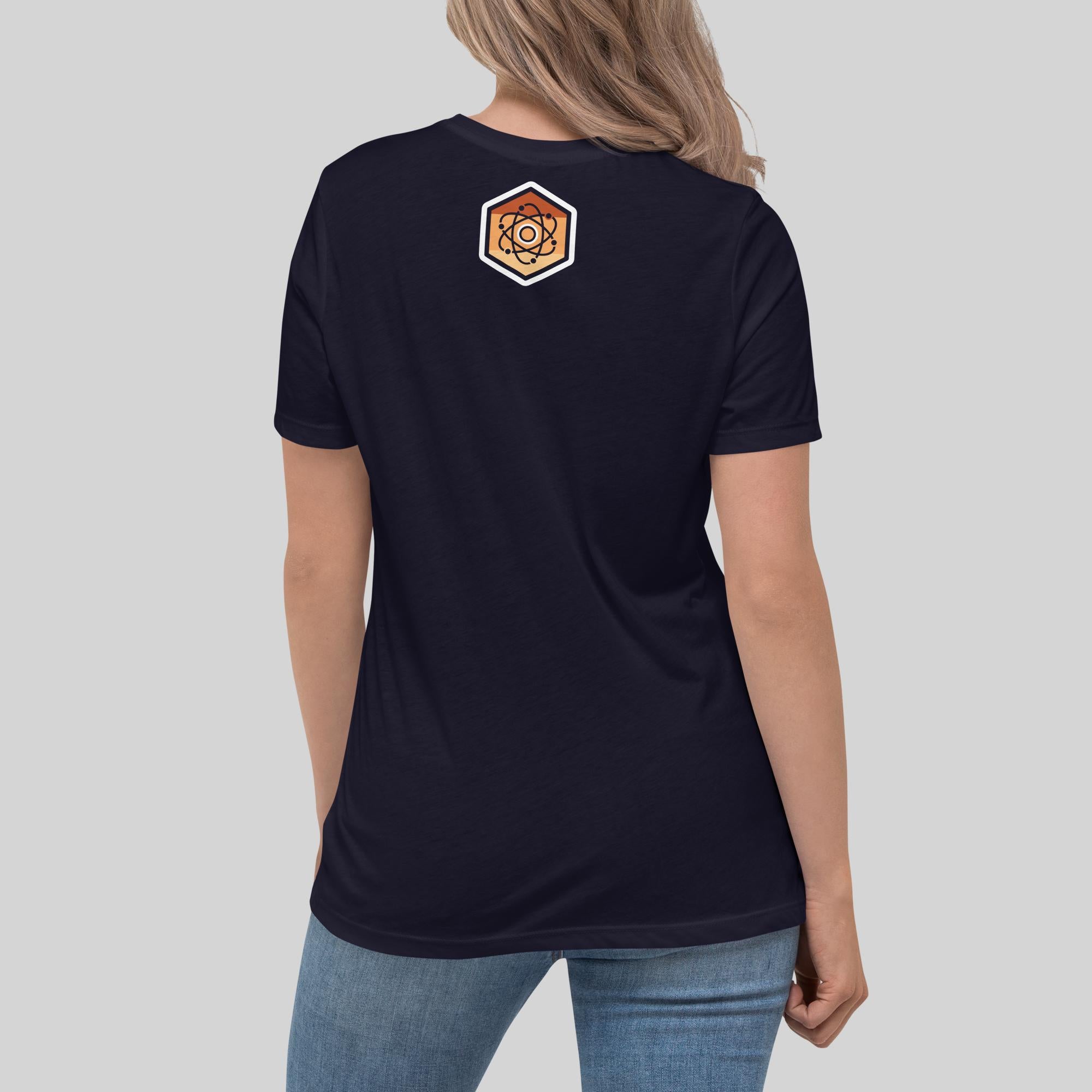Women&#39;s Relaxed Atom Logo T-Shirt