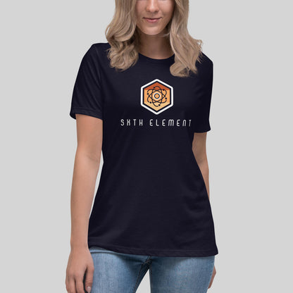 Women's Relaxed Atom Logo T-Shirt