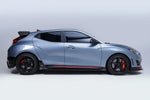 Adro Veloster N Carbon Fiber Side Skirt V2 Adro