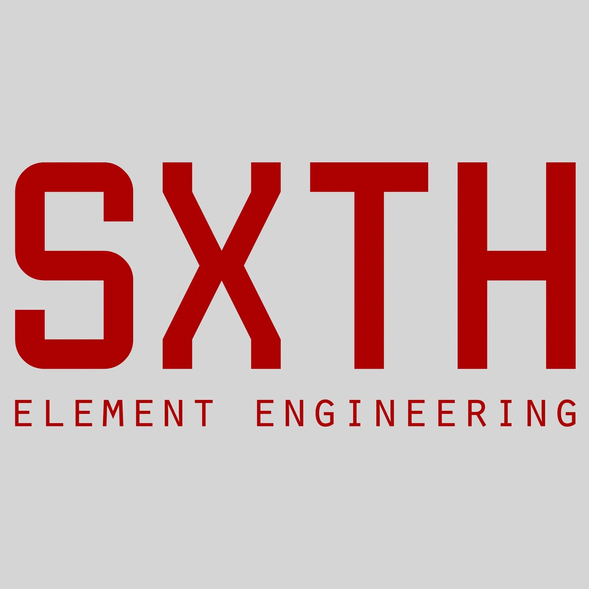 SXTH Element Engineering Logo Vinyl SXTH Element