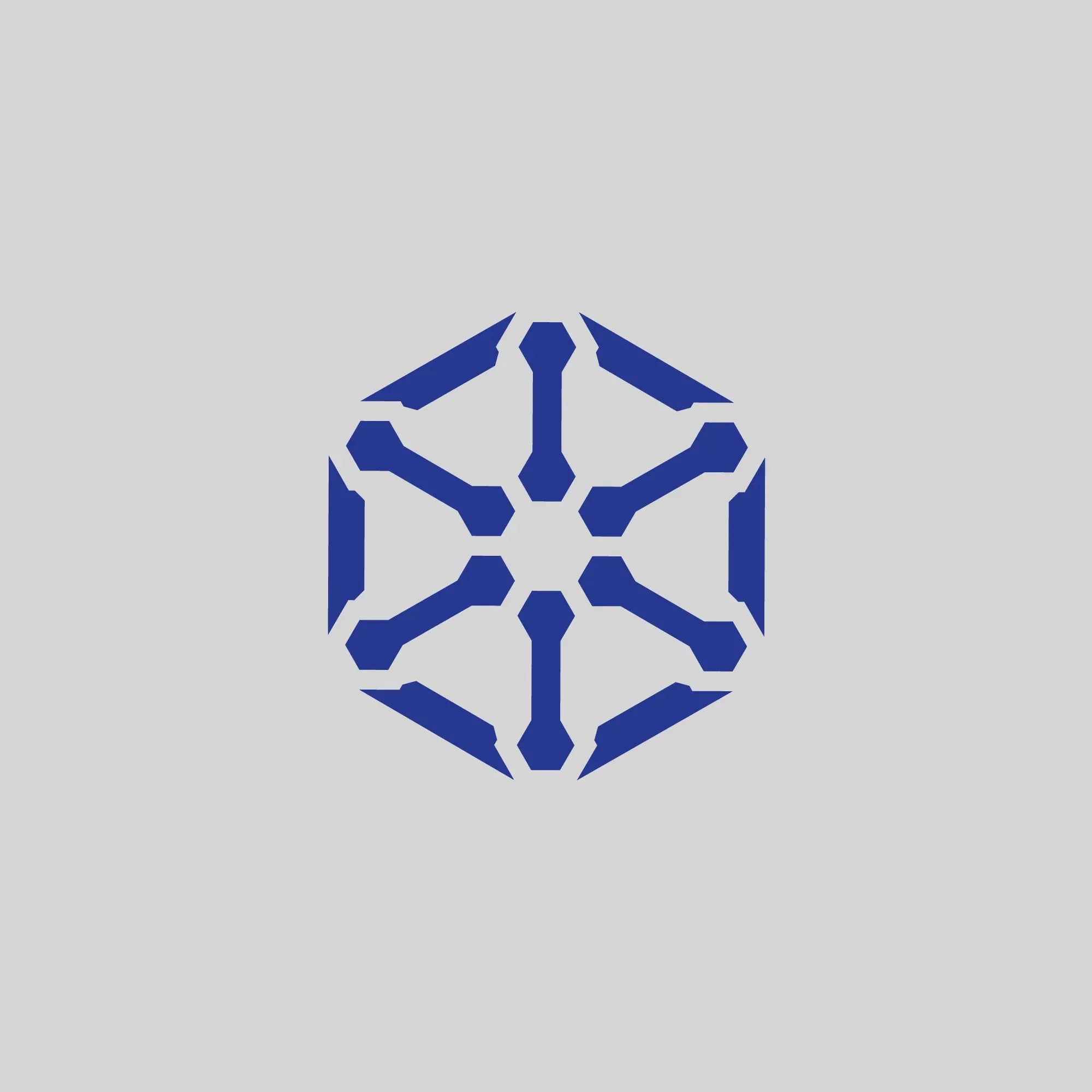 SXTH Element Engineering Mini Hex Logo Vinyl 3x3 SXTH Element