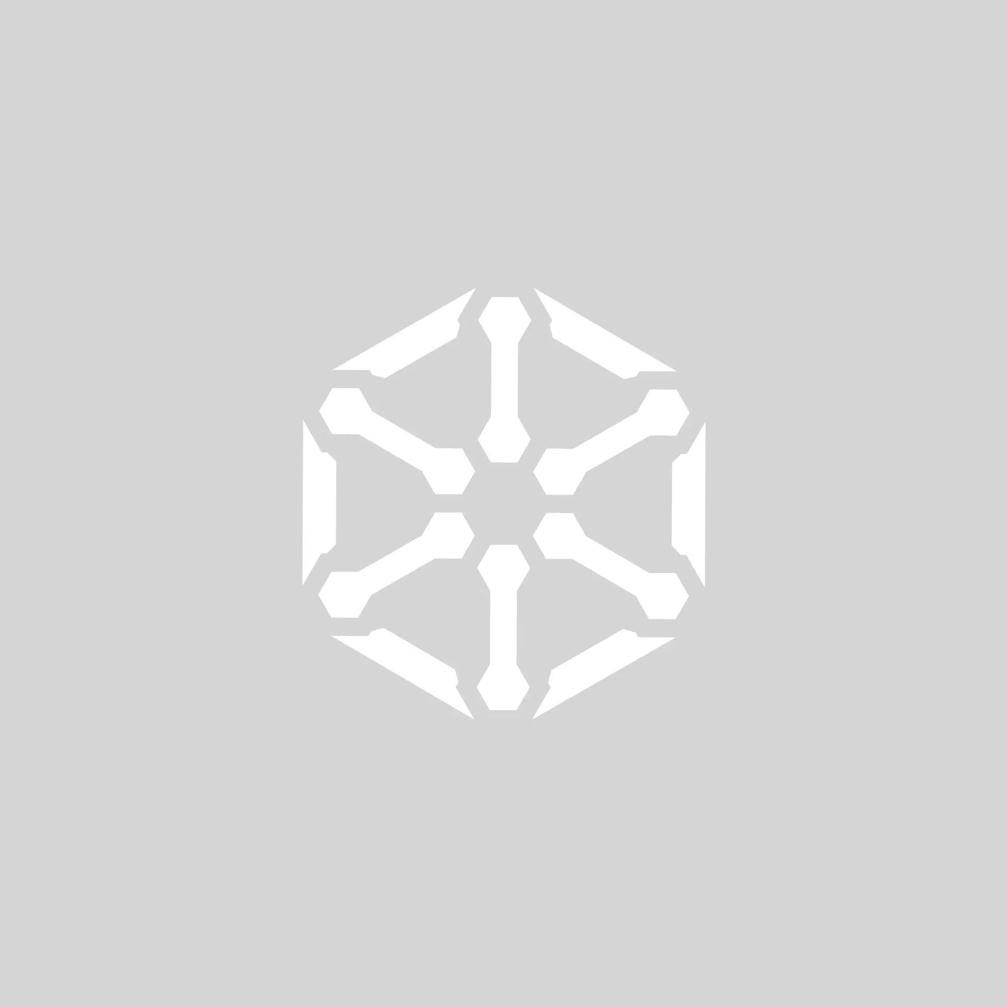 SXTH Element Engineering Mini Hex Logo Vinyl 3x3 SXTH Element