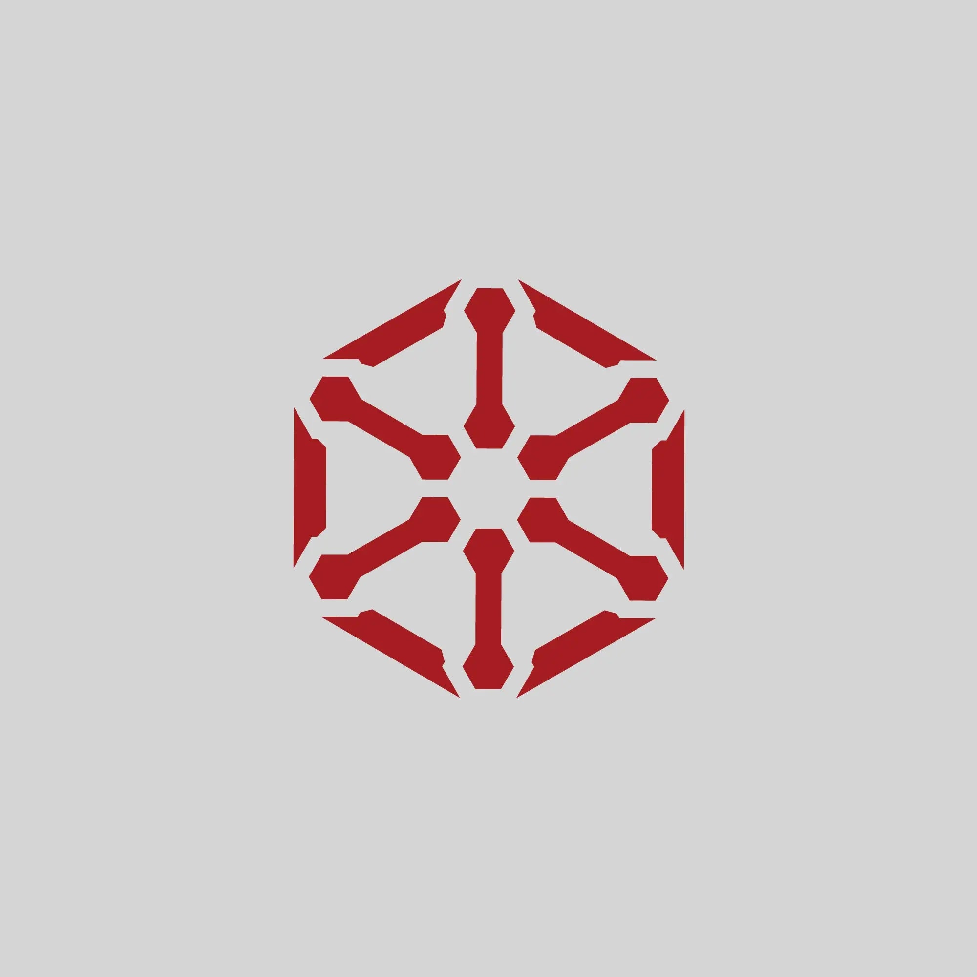 SXTH Element Engineering Mini Hex Logo Vinyl 3x3 SXTH Element
