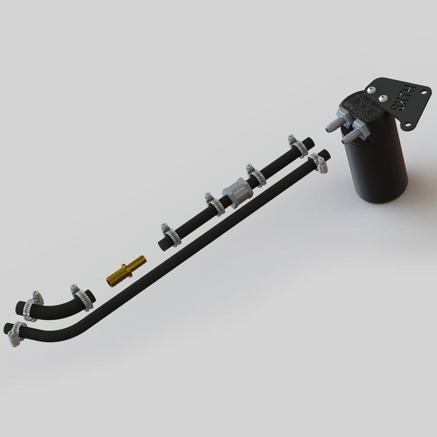 Veloster N Catch Can Installation Kit (Oil Catch Can NOT Included) SXTH Element